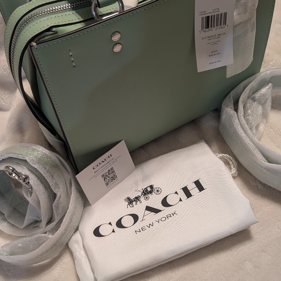COACH 1941 Pistachio Green Rogue 25 - Picture 9 of 10